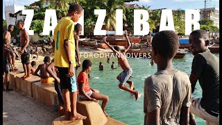 Zanzibar  Forodhani divers [upl. by Zacharia34]