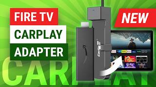 Amazon Fire TV to CarPlay Display  CarlinKit FireDrive Link Adapter Review [upl. by Lorola]