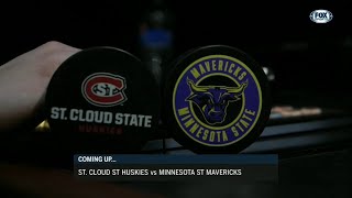 WCHA Hockey  St Cloud State vs Minnesota State 11720 [upl. by Kosel699]