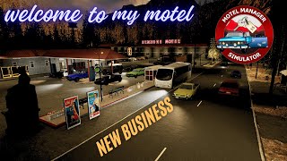 Motel Manager Simulator Live  Openig Motel  Bless The Business Man  motelmanagersimulator [upl. by Slaby]