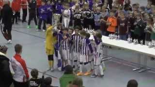 Hertha BSC U10 2006er Turniersieger 8 Topstar JuniorCup 2015  Siegerehrung [upl. by Ymmij]