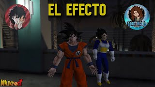 Goku y Vegeta cantando El Efecto😳🔥Oficial Video [upl. by Gilberta]