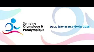 Lancement de la deuxième édition de la semaine olympique et paralympique à lécole [upl. by Reivaxe]