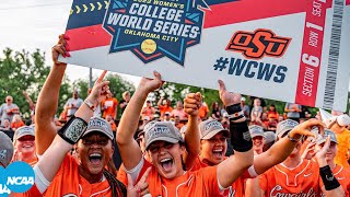 Every 2023 WCWS teams winning moment from softball super regionals [upl. by Lorain]