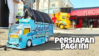 Keadaan pagi ini di Weekend auto expo Pekalongan penuh persiapan [upl. by Ymmak]