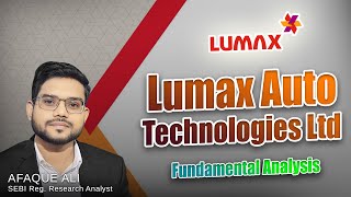 Lumax Auto Technologies Ltd  Stock Analysis  Auto Ancillary Stock [upl. by Ttebroc973]