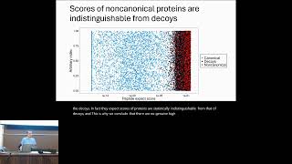 Statistical challenges in detection of noncanonical  Aaron Wacholder  GenCompBio  GLBIO 2024 [upl. by Alva]