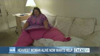 Heaviest woman alive wants help [upl. by Tasiana]