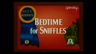 Bedtime for Sniffles 1940 EU 1995 Turner Print from Boomerang CEE [upl. by Ahsinauq]