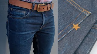 215 OZ 100 WEARS  My Brave Star Selvage Jeans Review [upl. by Wilek159]