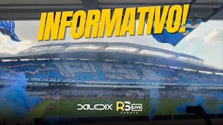 LADO A FECHADO PARA VEÍCULOS E MAIS  INFORMATIVO DO JOGO ENTRE PAYSANDU x VILA NOVA [upl. by Nylyram]