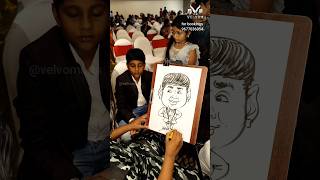 Caricature drawing by surendar caricaturedrawing artdrawing artist digitalcaricature [upl. by Nnil]