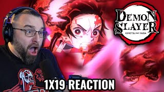 DEMON SLAYER 1X19 REACTION quotHinokamiquot Kimetsu No Yaiba [upl. by Koziel]