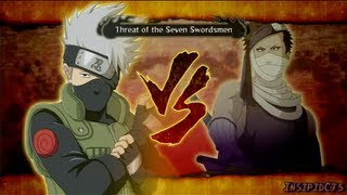 Naruto Ultimate Ninja Storm 3 Kakashi Vs Zabuza and Haku SRank HD English [upl. by Relyc62]