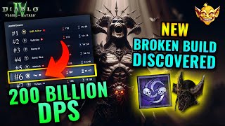 New Secret 200 BILLION DPS Shadow Necro Unmaker Build Guide Diablo 4 Season 6 [upl. by Airednaxela922]