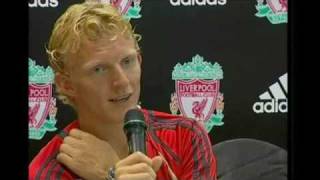 Kuyt and Riera Talk About Liverpools Title Chances 250709 [upl. by Weywadt462]