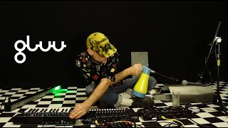 GLUU  live looping performance  Electronic music mixed with objects [upl. by Galven]