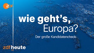 Wie gehts Europa Der große Kandidatencheck [upl. by Basia]