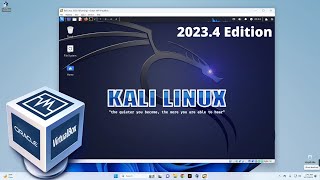 How to Install Kali Linux in VirtualBox 20234 Edition [upl. by Sissie954]