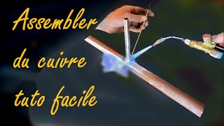 Apprendre la plomberie  6 comment souder du cuivre [upl. by Shiverick]