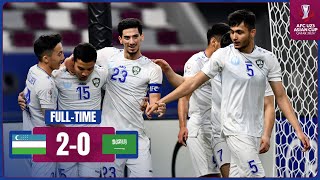 AFCU23  QFinal  Uzbekistan 2  0 Saudi Arabia [upl. by Kornher]