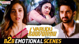 Varudu Kaavalenu Movie B2B Emotional Scenes  Hindi Dubbed Movie  Naga Shaurya Ritu Varma [upl. by Claudie]