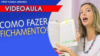 COMO FAZER FICHAMENTO DE LIVRO Jeito rápido e FÁCIL [upl. by Lustick]