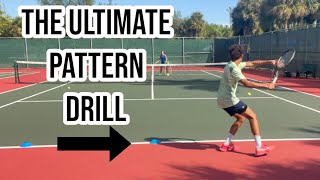 High Performance Tennis Pattern Drills EXPOSED [upl. by Katy327]