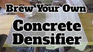 DIY Concrete Densifier [upl. by Ffirahs669]