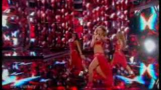 Hadise Dum TekTek Eurovision Turkey 2009 live Moscow 4rth place [upl. by Artinak]