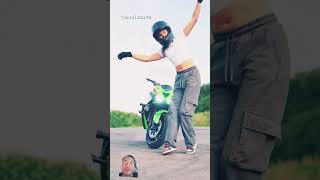 Jumping ninja kawasakininja biker wheelie harleylifestyle sportscar luxury rchelicopter [upl. by Fae]