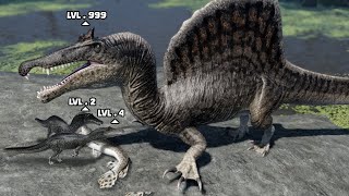 The Journey to Become an Elder Spinosaurus  Prior Extinction Roblox [upl. by Gage]