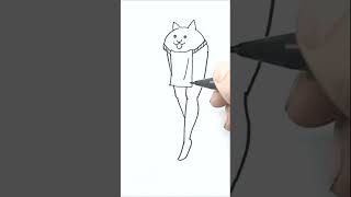 Loincloth Cat Special Cats The Battle Cats Shorts drawing draw menggambar お絵かき [upl. by Sire41]