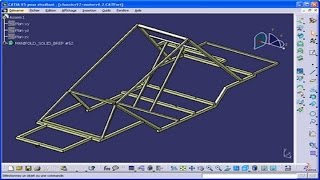 catia v5 tutorial  part design model with drafting for practice [upl. by Abby187]