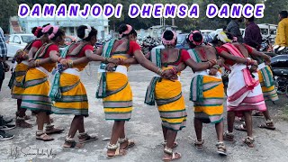 Damanjodi Dhemsa Dance  Koraputia Dance  Koraputia Semsa  Damanjodi Band Party  band baja [upl. by Aridaj]