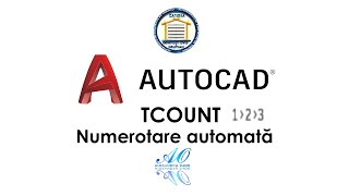 Tcount Numerotarea automată în Autocad [upl. by Hermosa]