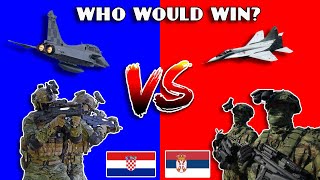 Why Serbia would FAIL to invade Croatia in 2023  Military Analysis [upl. by Schrick]