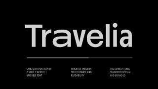 Travelia Font Download [upl. by Rawde108]