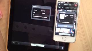 PhotosyncでiPhoneから大量の写真・動画ファイルをiPadAirに送信 [upl. by Yendroc]