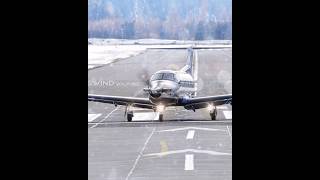 Pilatus Aircraft ACTION PC12 LSZS 18FEB 2024 pixaloop fakemotion [upl. by Jagir]