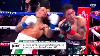 Gervonta Davis vs Leo Santa Cruz  FIGHT HIGHLIGHTS [upl. by Rekab14]