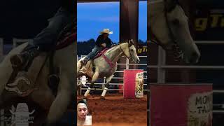 barrel racing rodeo horse cowboys cowgirl equestrian [upl. by Anyotal972]