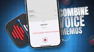 How To Combine Voice Memos On iPhone  Merge Voice Memos on iOS 18 [upl. by Ettegroeg129]