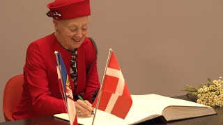 Margrethe II besucht die Friesen [upl. by Nawat]