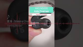 【REAL SOUND】 AKG N5005 🎵 Azla Foamax [upl. by Eidnarb]