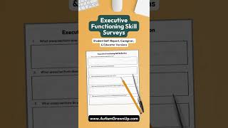 Survey Executive Functioning Skills Across Respondents [upl. by Deb]