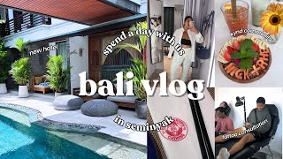 Spend a Day with Us in Bali  tattoo consultation  seminyak vlog [upl. by Oidale]