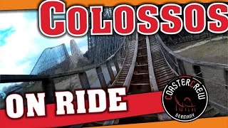 Colossos  Intamin Wooden Roller Coaster POV Thrillseeker Tour Part 2  HeidePark Resort [upl. by Lean]