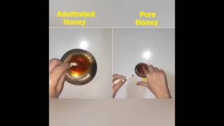 How to check for adulterated honey [upl. by Nyladnarb]