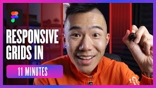 Figma Tutorial Setup a Responsive Grid Layout for UI amp Web Design IN 11 MINUTES [upl. by Aira]